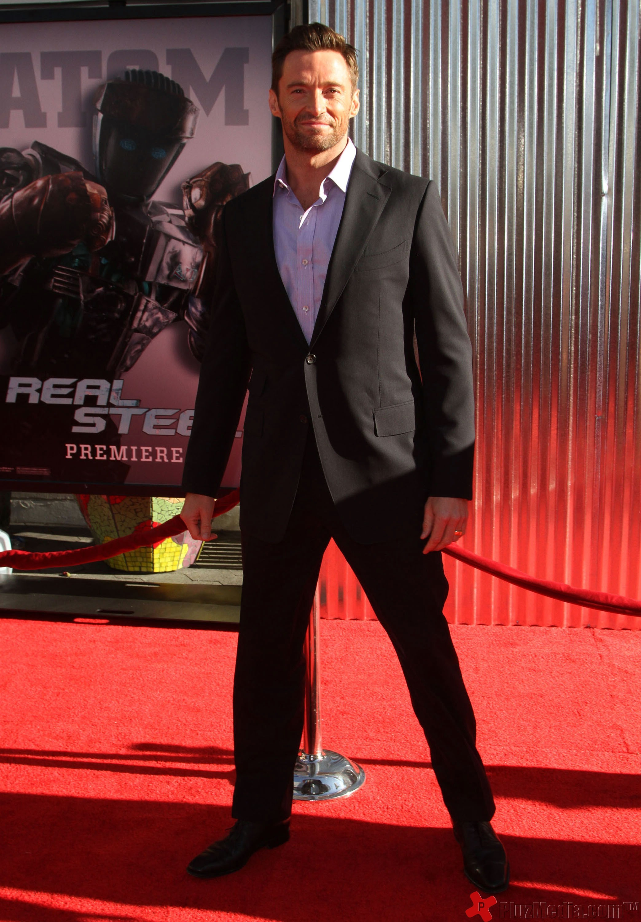 Hugh Jackman - Los Angeles premiere of 'Real Steel' held at Universal City | Picture 92668